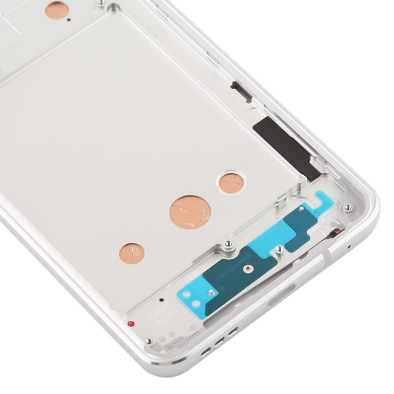 Front Housing LCD Frame Bezel Plate for LG G6 / H870 / H970DS / H872 / LS993 / VS998 / US997 (Silver)