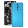 Battery Back Cover with Camera Lens & Fingerprint Sensor for LG G7 ThinQ / G710 / G710EM / G710PM / G710VMP(Blue) - For LG by PMC TechLife | Online Shopping South Africa | PMC TechLife