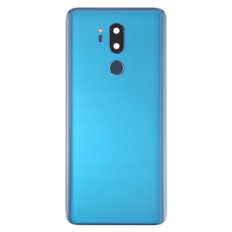 Battery Back Cover with Camera Lens & Fingerprint Sensor for LG G7 ThinQ / G710 / G710EM / G710PM / G710VMP(Blue) - For LG by PMC TechLife | Online Shopping South Africa | PMC TechLife