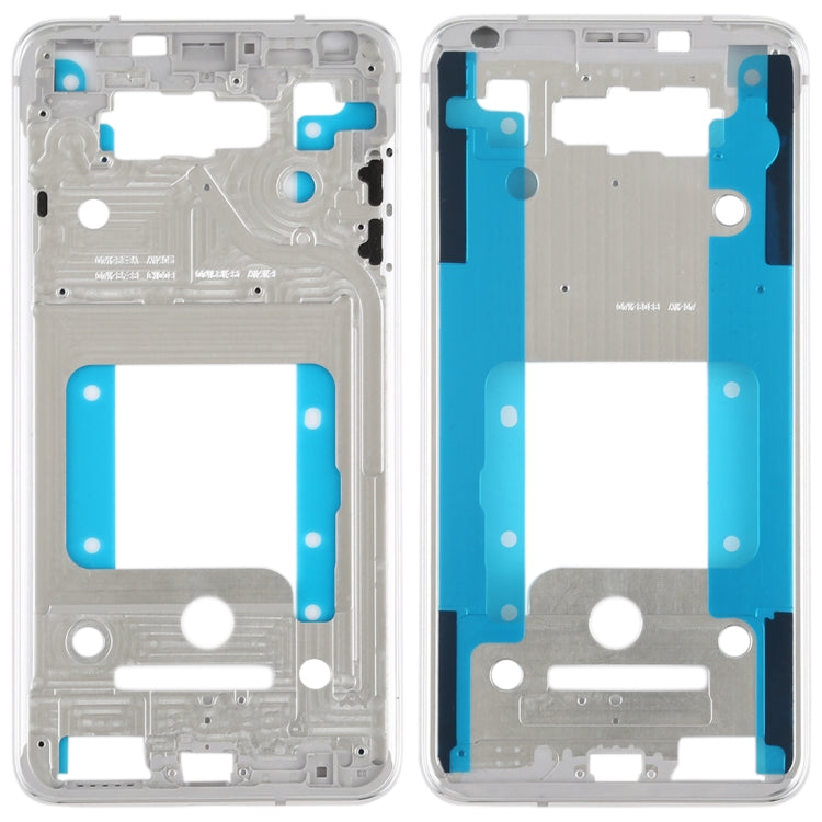 Front Housing LCD Frame Bezel Plate for LG V30 / VS996 / LS998U / H933 / LS998U / H930 (Silver) - For LG by PMC TechLife | Online Shopping South Africa | PMC TechLife