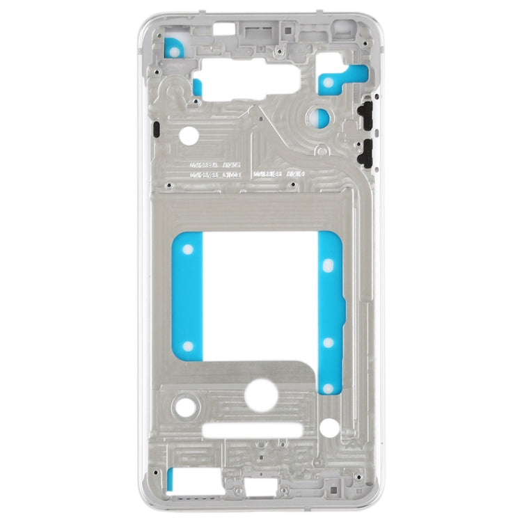Front Housing LCD Frame Bezel Plate for LG V30 / VS996 / LS998U / H933 / LS998U / H930 (Silver) - For LG by PMC TechLife | Online Shopping South Africa | PMC TechLife