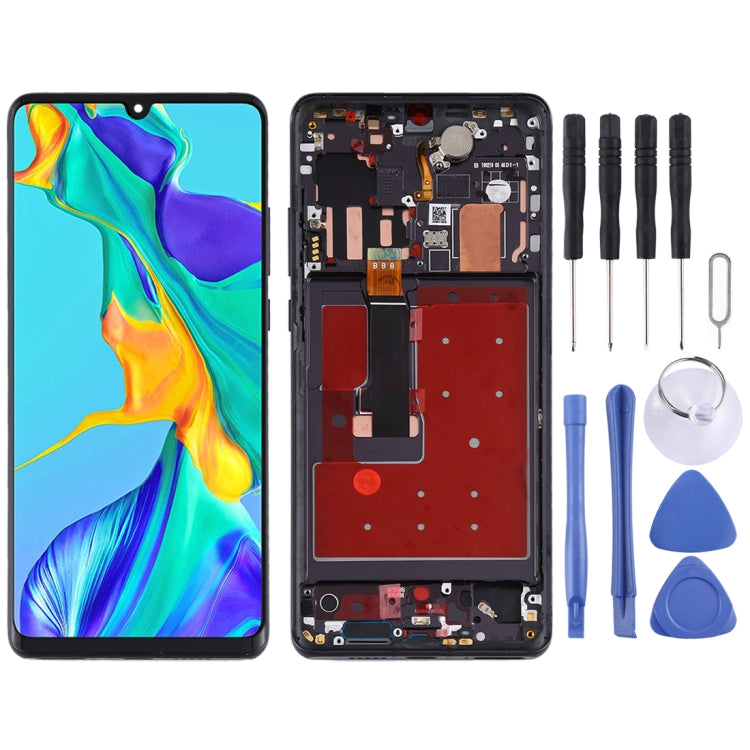 Original OLED LCD Screen for Huawei P30 Pro Digitizer Full Assembly with Frame(Black) - free shipping - PMC TechLife - Order now!