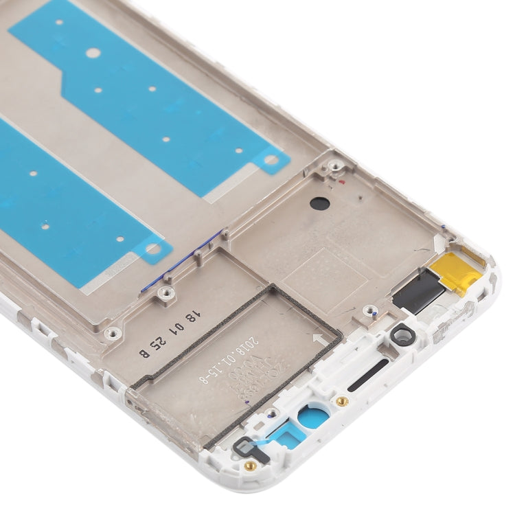 Front Housing LCD Frame Bezel for Huawei Y7 (2018)(White) - Full Housing Cover by PMC TechLife | Online Shopping South Africa | PMC TechLife