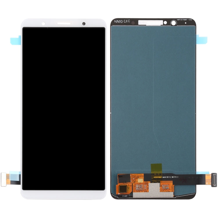 TFT LCD Screen for Vivo X20 with Digitizer Full Assembly(White) - free shipping - PMC TechLife - Order now!