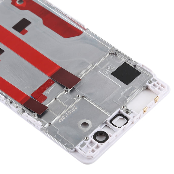 Front Housing LCD Frame Bezel Plate for Huawei P9(White)