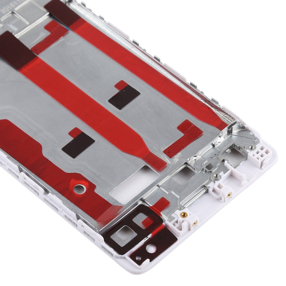 Front Housing LCD Frame Bezel Plate for Huawei P9(White)