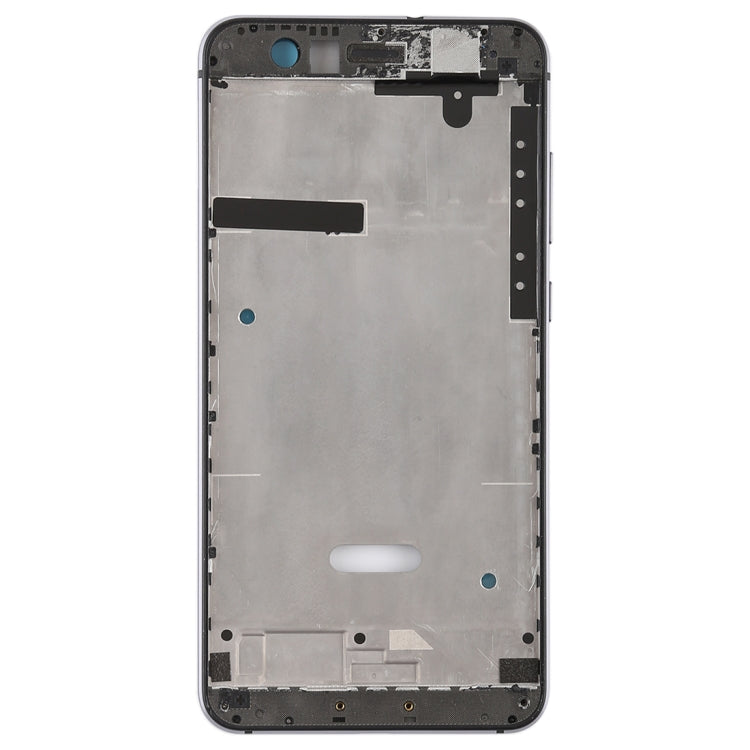 Middle Frame Bezel Plate with Side Keys for Huawei P10 Lite(Black)