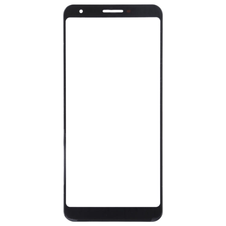Front Screen Outer Glass Lens for Google Pixel 3a XL(Black)