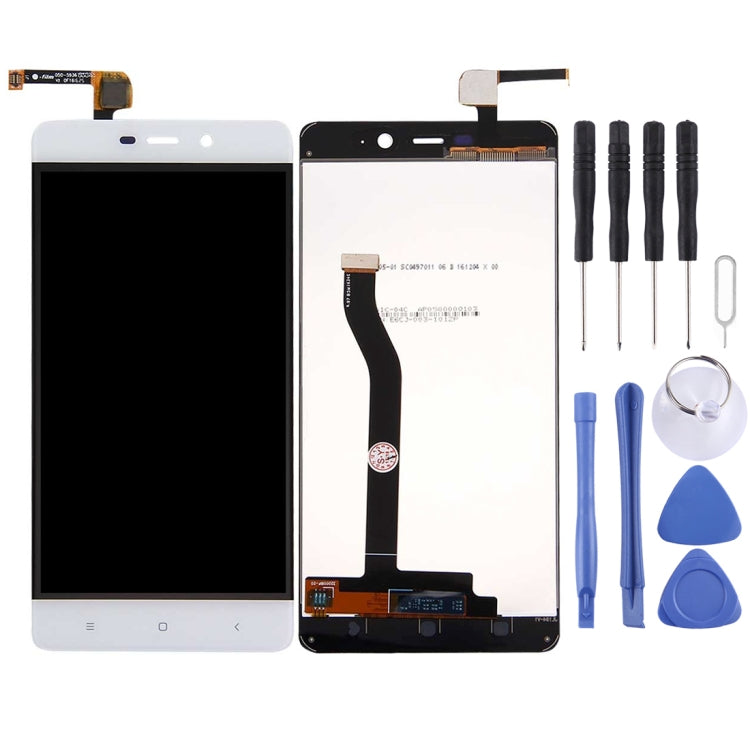 TFT LCD Screen for Xiaomi Redmi 4 Prime / Pro with Digitizer Full Assembly(White) - free shipping - PMC TechLife - Order now!