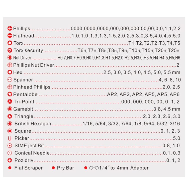 126 in 1 Kaisi K-9126 Magnetic Screwdriver Set Precision Screwdriver Tool Kit Repair Hand Tool - free shipping - PMC TechLife - Order now!