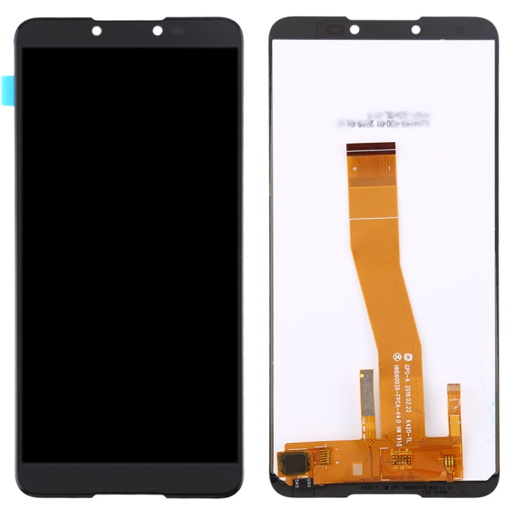 TFT LCD Screen for Wiko Y70 with Digitizer Full Assembly (Black) - free shipping - PMC TechLife - Order now!