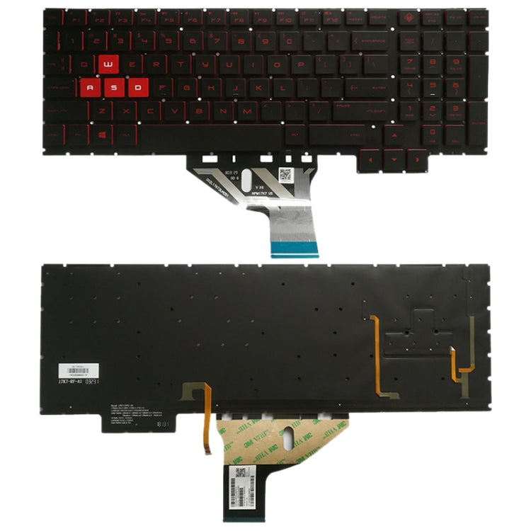 US Version Keyboard with Keyboard Backlight for HP Omen 15-CE 15-CE000 15-CE026TX 15-CE005TX 15-CE006TX 15-CE001TX 15-CE002TX - Replacement Keyboards by PMC TechLife | Online Shopping South Africa | PMC TechLife | Buy Now Pay Later Mobicred