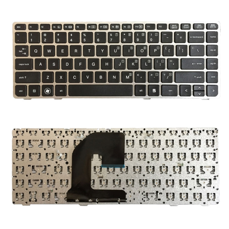 US Version Keyboard with Silver Frame for HP EliteBook 8470B 8470P 8470 8460 8460p 8460w ProBook 6460 6460b 6470 - Replacement Keyboards by PMC TechLife | Online Shopping South Africa | PMC TechLife