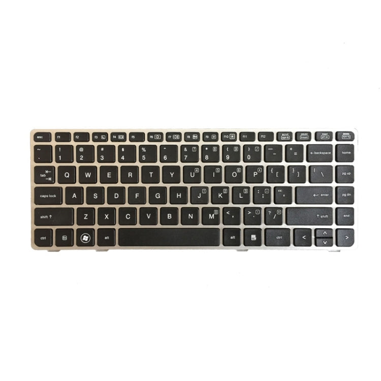 US Version Keyboard with Silver Frame for HP EliteBook 8470B 8470P 8470 8460 8460p 8460w ProBook 6460 6460b 6470 - Replacement Keyboards by PMC TechLife | Online Shopping South Africa | PMC TechLife