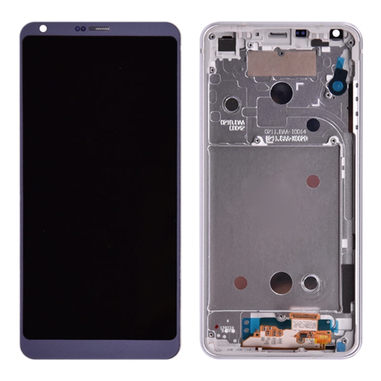 Original LCD Screen for for LG G6 / H870 / H870DS / H872 / LS993 / VS998 / US997 Digitizer Full Assembly with Frame(Purple)