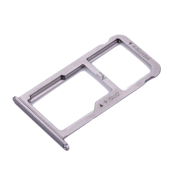 For Huawei nova SIM Card Tray & SIM / Micro SD Card Tray(Grey)