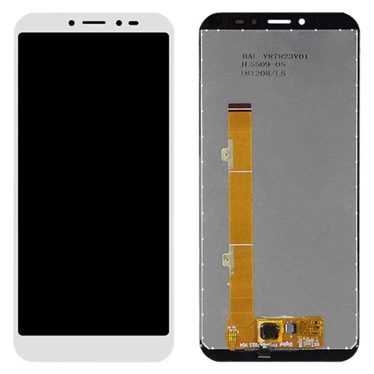 LCD Screen and Digitizer Full Assembly for Alcatel 1S (2019) OT5024 5024 5024D 5024A 5024J(White) - free shipping - PMC TechLife - Order now!