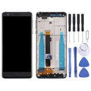 TFT LCD Screen for Nokia 3.1 TA-1049 TA-1057 TA-1063 TA-1070 Digitizer Full Assembly with Frame & Side Keys (Black)