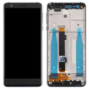 TFT LCD Screen for Nokia 3.1 TA-1049 TA-1057 TA-1063 TA-1070 Digitizer Full Assembly with Frame & Side Keys (Black)