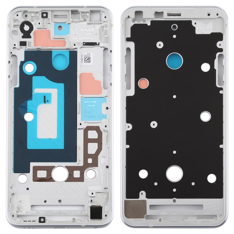 Front Housing LCD Frame Bezel Plate for LG Q7 / Q610 / Q7 Plus / Q725 / Q720 / Q7A / Q7 Alpha(Silver) - free shipping - PMC TechLife - Order now!
