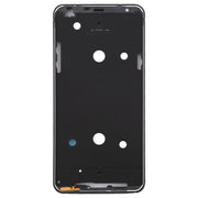 Front Housing LCD Frame Bezel Plate for LG Q Stylo 4 Q710 Q710MS Q710CS (Black)
