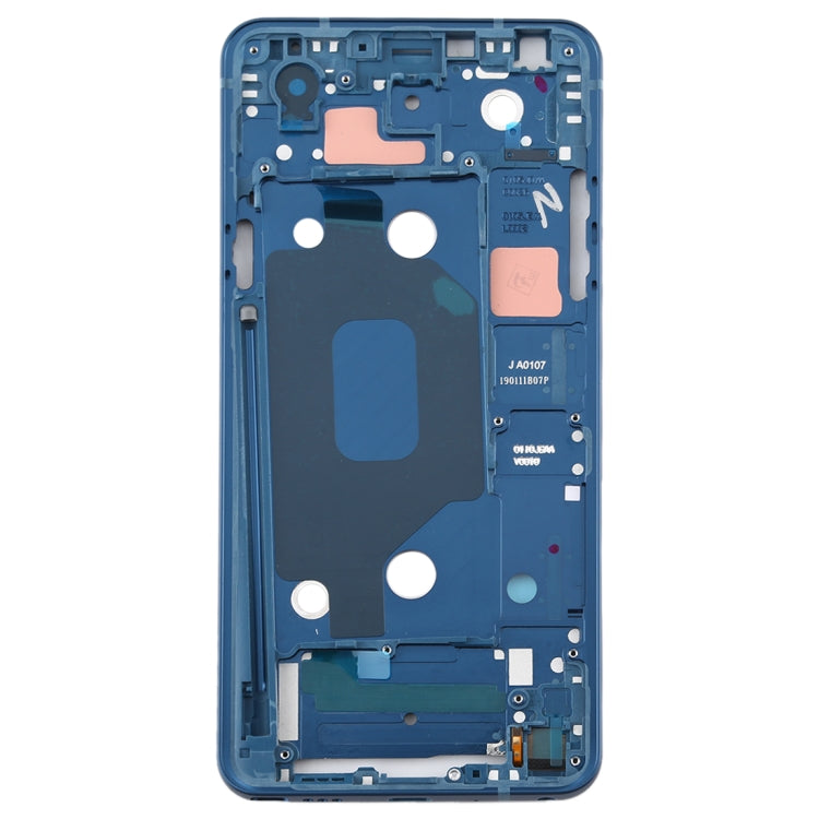 Front Housing LCD Frame Bezel Plate for LG Q Stylo 4 Q710 Q710MS Q710CS (Blue) - For LG by PMC TechLife | Online Shopping South Africa | PMC TechLife