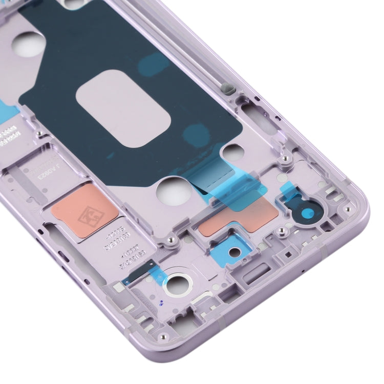 Front Housing LCD Frame Bezel Plate for LG Q Stylo 4 Q710 Q710MS Q710CS (Purple) - For LG by PMC TechLife | Online Shopping South Africa | PMC TechLife
