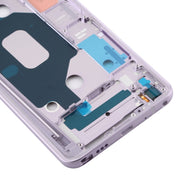 Front Housing LCD Frame Bezel Plate for LG Q Stylo 4 Q710 Q710MS Q710CS (Purple)