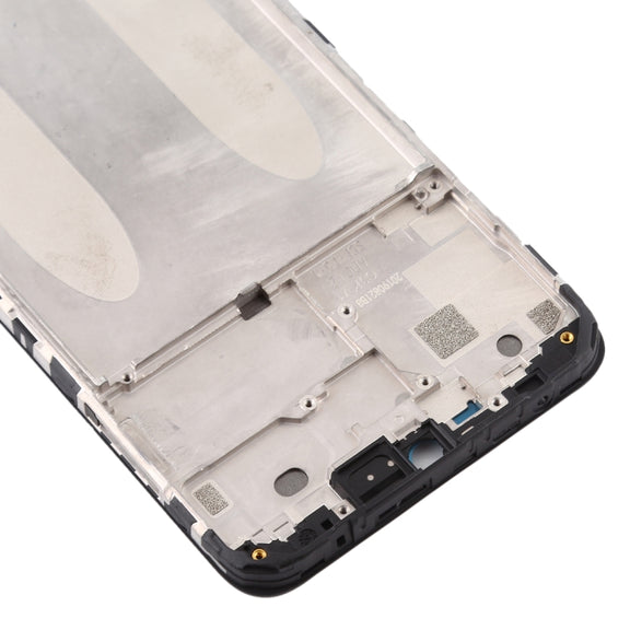 Front Housing LCD Frame Bezel Plate for Xiaomi Redmi 8A / Redmi 8 / Redmi 8A Dual / Redmi 8A Pro(Black)