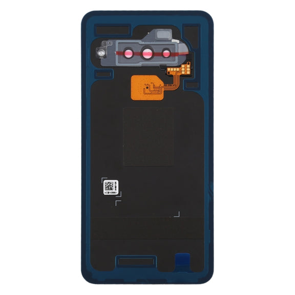 Battery Back Cover with Camera Lens & Fingerprint Sensor for LG G8s ThinQ(Silver)