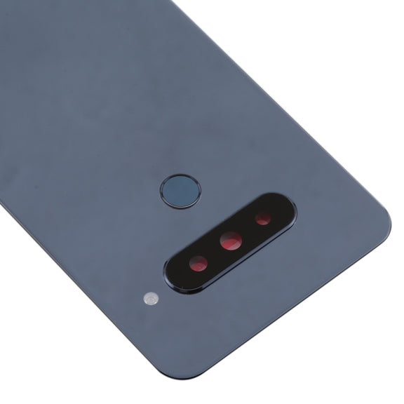 Battery Back Cover with Camera Lens & Fingerprint Sensor for LG G8s ThinQ(Silver)