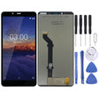 TFT LCD Screen for Nokia 3.1 Plus with Digitizer Full Assembly (Black) - free shipping - PMC TechLife - Order now!