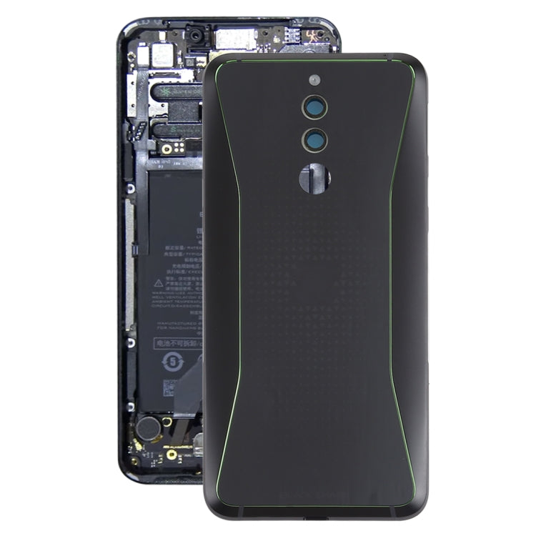 Original Middle Frame Bezel Plate + Battery Back Cover for Xiaomi Black Shark Helo(Black) - Back Cover by PMC TechLife | Online Shopping South Africa | PMC TechLife | Buy Now Pay Later Mobicred