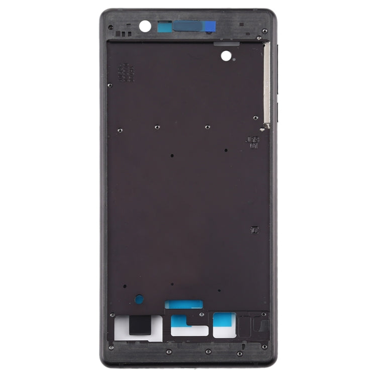 Front Housing LCD Frame Bezel Plate for Nokia 3 / TA-1020 TA-1028 TA-1032 TA-1038 (Black) - Full Housing Cover by PMC TechLife | Online Shopping South Africa | PMC TechLife
