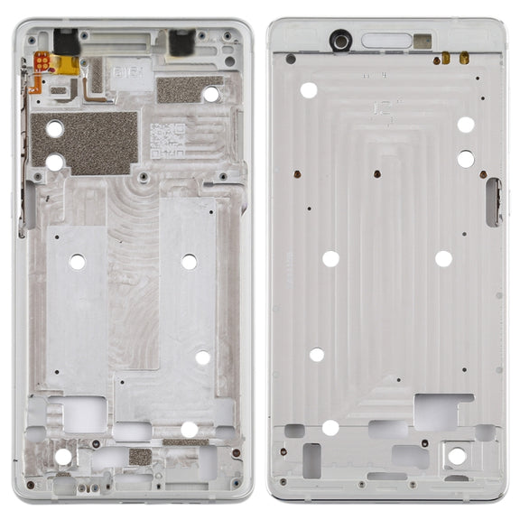 Front Housing LCD Frame Bezel Plate for Nokia 7 TA-1041 (White)