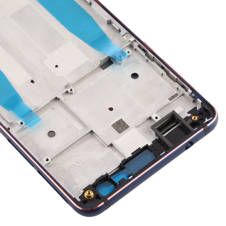 Front Housing LCD Frame Bezel Plate for Nokia 3.1 TA-1049 TA-1057 TA-1063 TA-1070 (Blue) - Full Housing Cover by PMC TechLife | Online Shopping South Africa | PMC TechLife