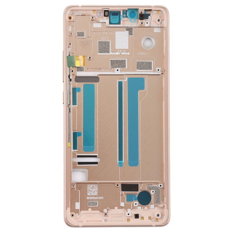 Middle Frame Bezel with Side Keys for Xiaomi Mi 8 SE (Rose Gold) - Frame Bezel Plate by PMC TechLife | Online Shopping South Africa | PMC TechLife