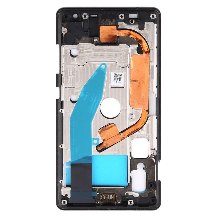 Front Housing LCD Frame Bezel Plate for Nokia 8 Sirocco (Black) - free shipping - PMC TechLife - Order now!