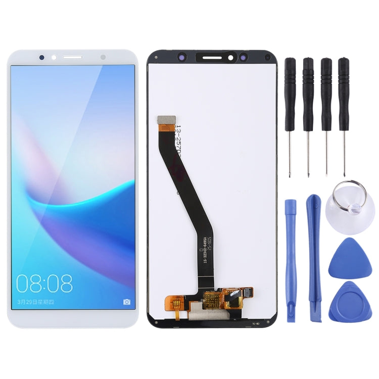 LCD Screen and Digitizer Full Assembly for Huawei Enjoy 8e / Y6 (2018)(White) - free shipping - PMC TechLife - Order now!