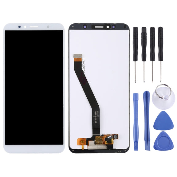 LCD Screen and Digitizer Full Assembly for Huawei Enjoy 8e / Y6 (2018)(White)