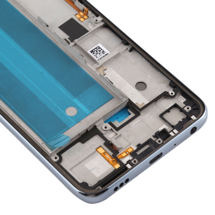 Front Housing LCD Frame Bezel Plate for LG K40 / K12+ K12 Plus / X4 2019 X420EM X420BMW X420EMW X420HM X420 X420N (Single SIM Version)(Silver) - For LG by PMC TechLife | Online Shopping South Africa | PMC TechLife