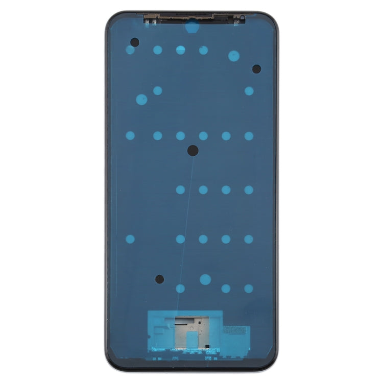Front Housing LCD Frame Bezel Plate for LG K50 / K12 MAX / LMX520BMW / LMX520EMW(Single SIM Version)(Silver)