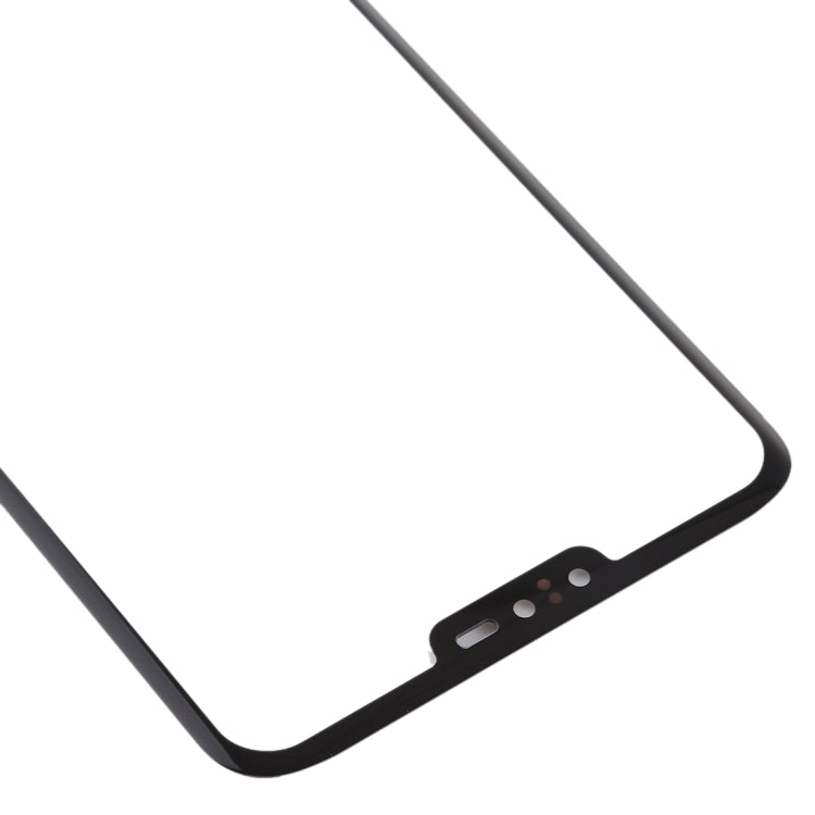 Front Screen Outer Glass Lens for LG V40 ThinQ (Black)