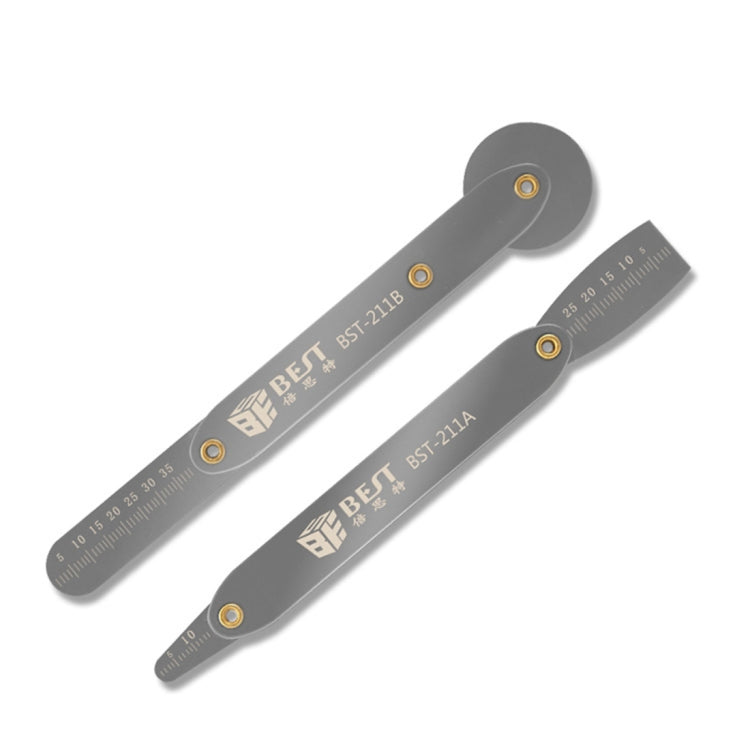 BEST BST-211A/B Universal Mobile Phone Repair Opener Tool Metal Disassemble Crowbar Metal Steel Pry Tool Set - Tool Kits by BEST | Online Shopping South Africa | PMC TechLife | Buy Now Pay Later Mobicred