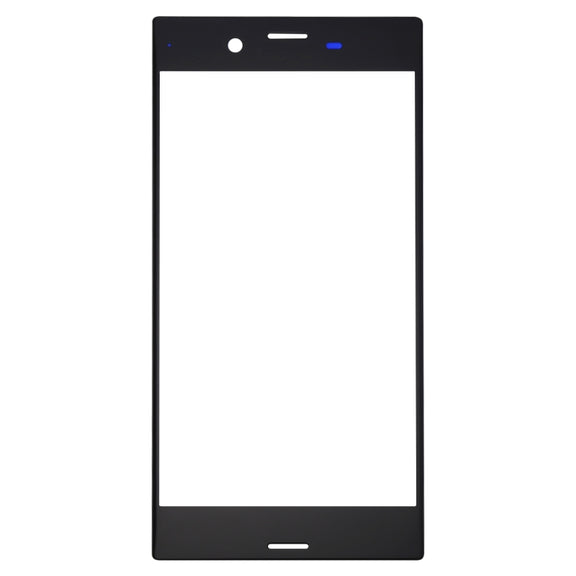 Front Screen Outer Glass Lens for Sony Xperia XZ(Black)