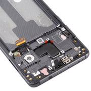 Original OLED LCD Screen for Huawei Mate 20 Digitizer Full Assembly with Frame(Black)