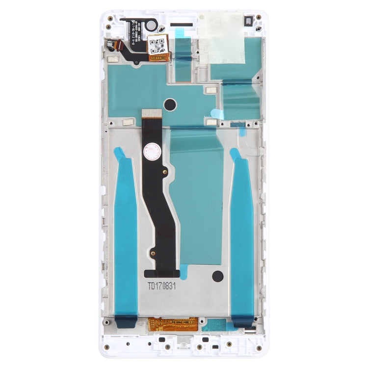 OEM LCD Screen for Lenovo K8 Note XT1902-3 Digitizer Full Assembly with Frame (White) - free shipping - PMC TechLife - Order now!