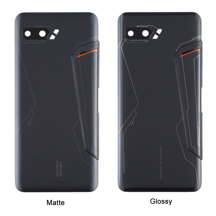 Back Cover for Asus ROG Phone II ZS660KL I001D I001DA I001DE(Jet Black) - Back Cover by PMC TechLife | Online Shopping South Africa | PMC TechLife