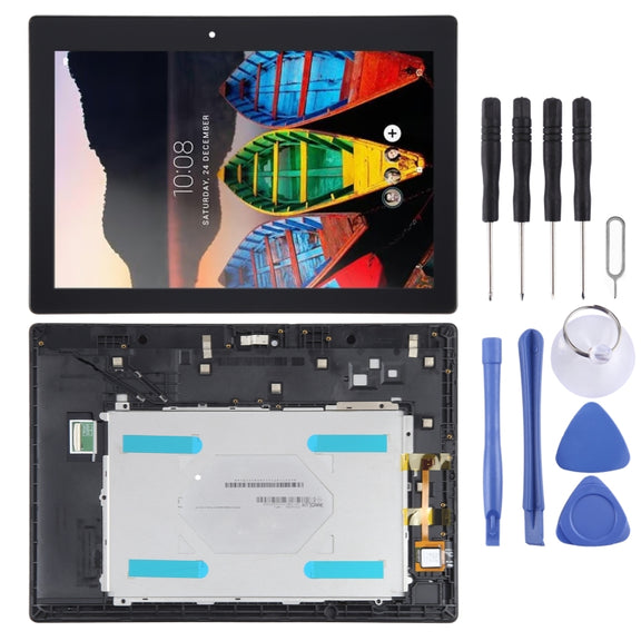 OEM LCD Screen for Lenovo TB3-X70L ZA0Y TB3-X70F ZA0X TB3-X70N TB3-X70 with Digitizer Full Assembly (Black)