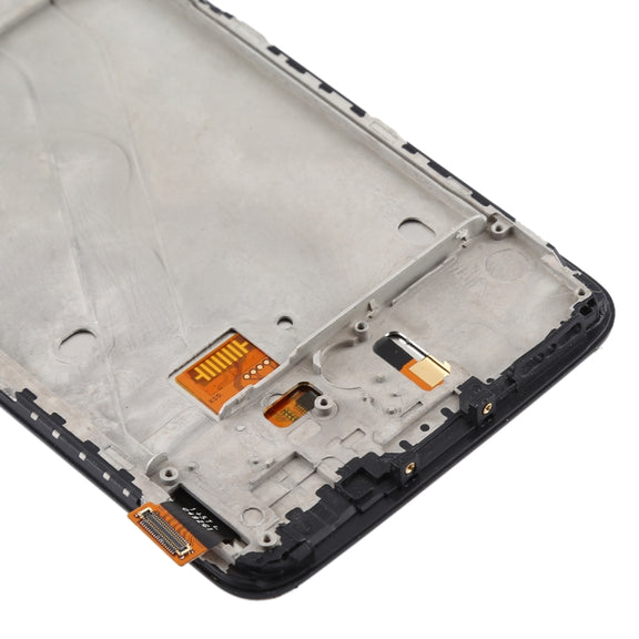 For OnePlus 5T A5010 TFT Material LCD Screen and Digitizer Full Assembly with Frame (Black)
